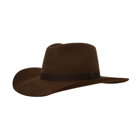 Cashmere Wool Blend Western Hat
