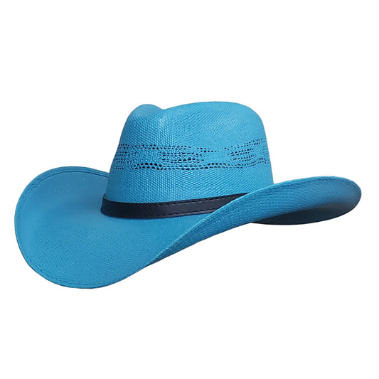 Bangora Straw Turquois Hat