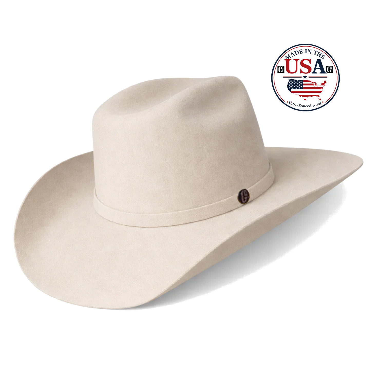 Cody Silver Belly wool felt cowboy hat, made in USA