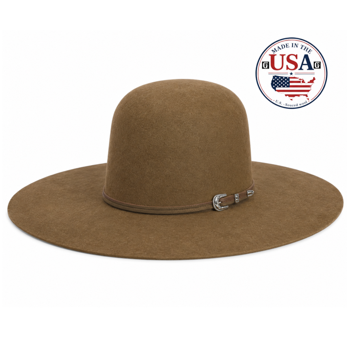 OPEN CROWN WHISKEY 50X BEAVER FELT BLEND USA