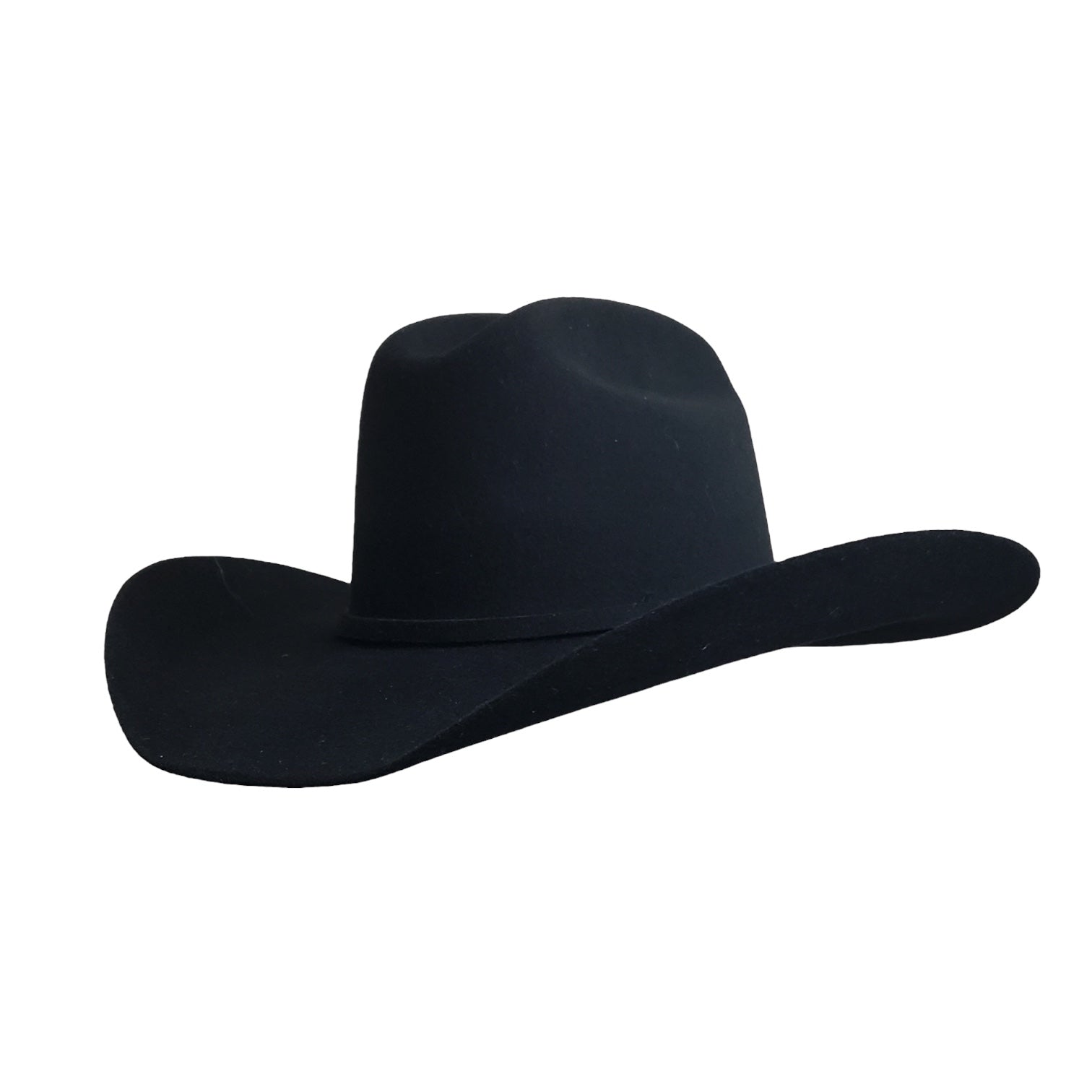 Yellowstone Black Felt Cowboy Hat 7-7/8