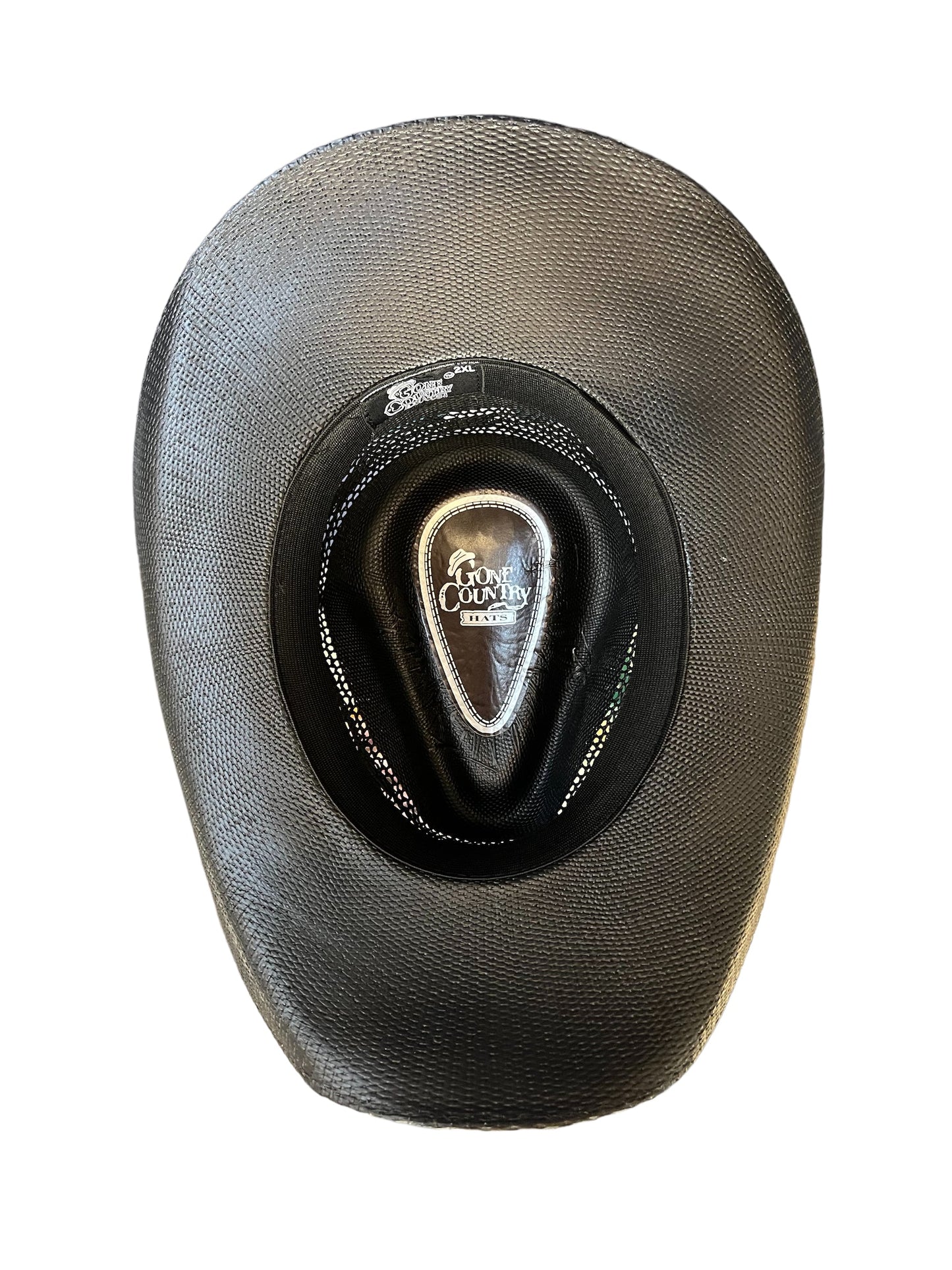 Best Cowboy Hats Near Me – Durango Black Straw Hat for Ranch, Rodeo, and Sun Protection