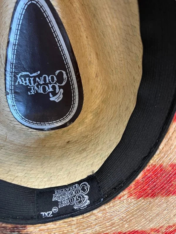 Best Cowboy Hat Near Me – American Ride Natural Palm Hat for Men & Women, Country Music & Rodeo Fans