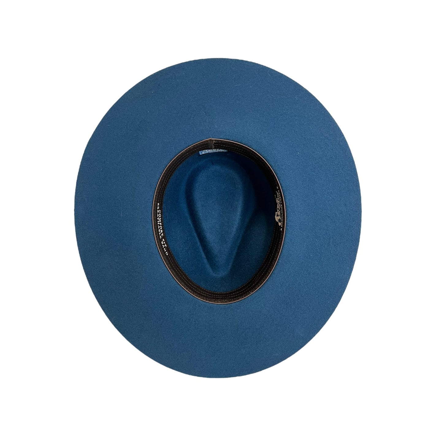 Stylish Drifter Blue wool cashmere cowboy hat for men and women, made for comfort and durability