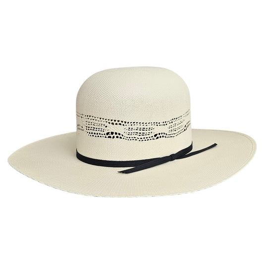OPEN CROWN IVORY BANGORA STRAW 218