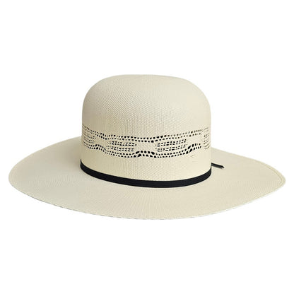 OPEN CROWN IVORY BANGORA STRAW 218