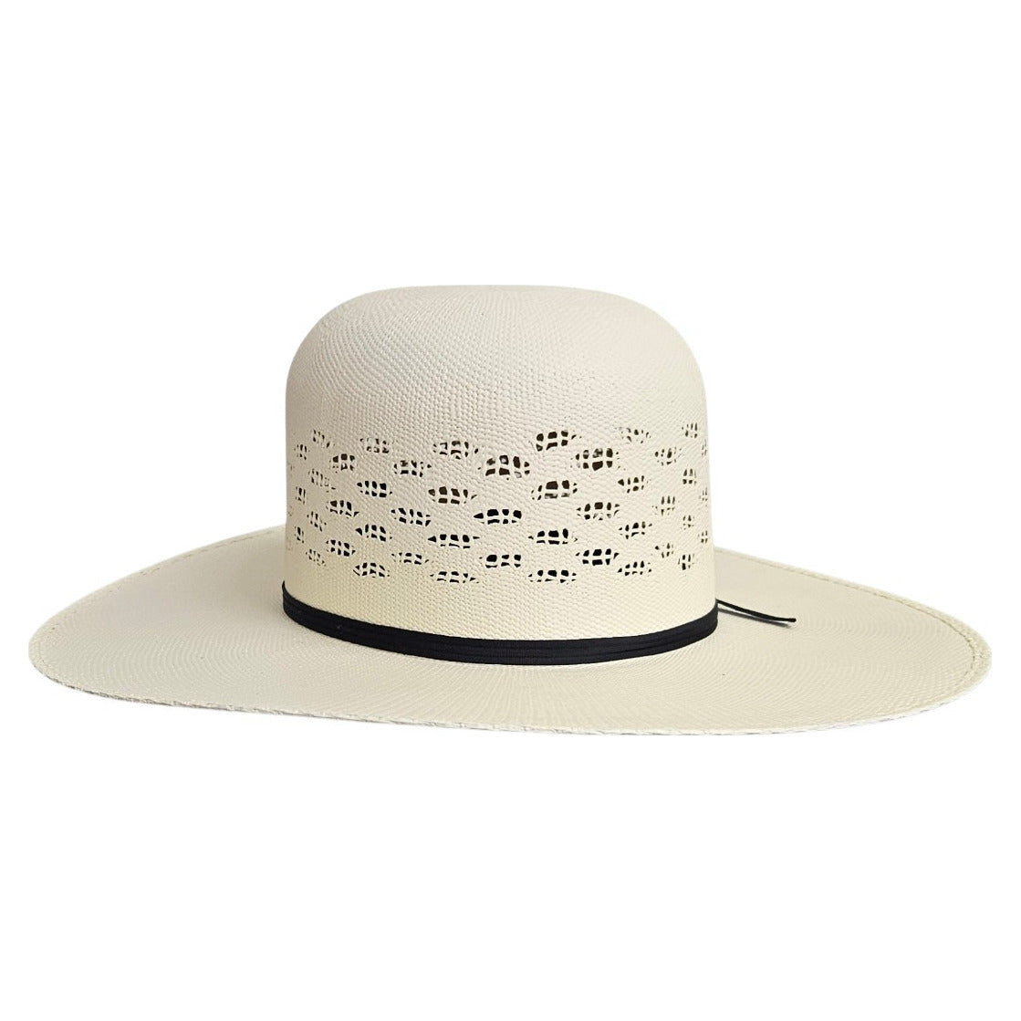 OPEN CROWN IVORY BANGORA STRAW 230