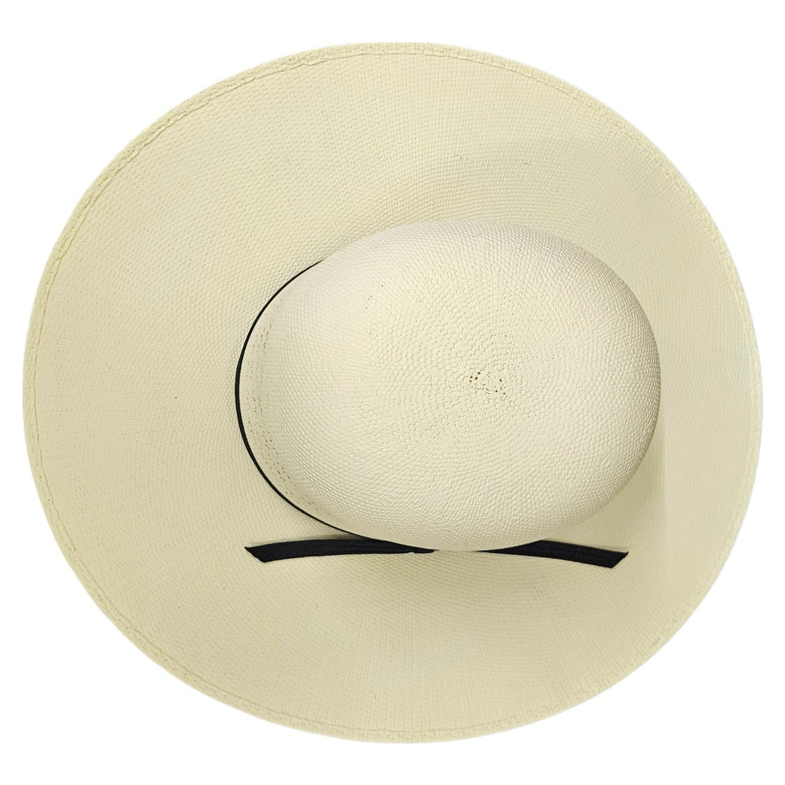OPEN CROWN IVORY BANGORA STRAW 218
