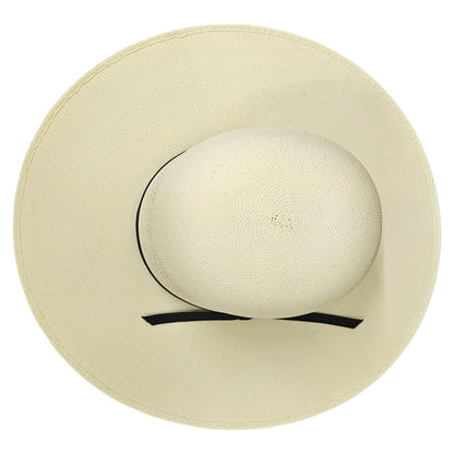 OPEN CROWN IVORY BANGORA STRAW 218