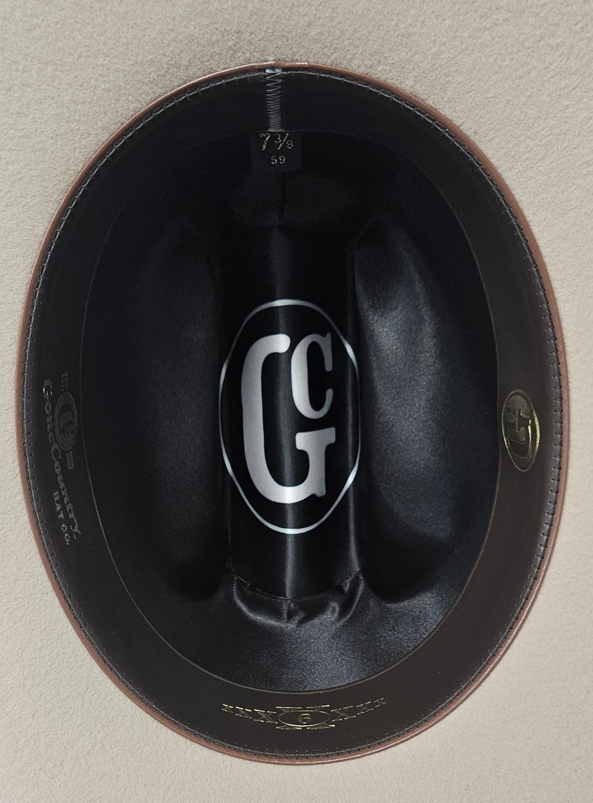 Memphis Silverbelly 6X rabbit blend felt cowboy hat by Gone Country Hats