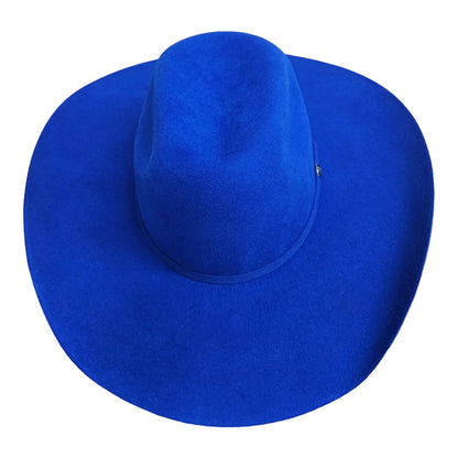 Royal Blue Hat Top View