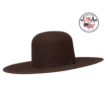 OPEN CROWN BROWN 5X WOOL USA