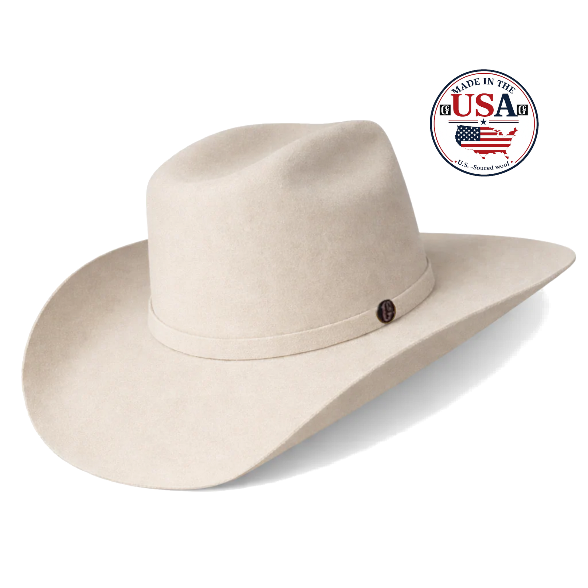 Cody Silver Belly wool felt cowboy hat, made in USA