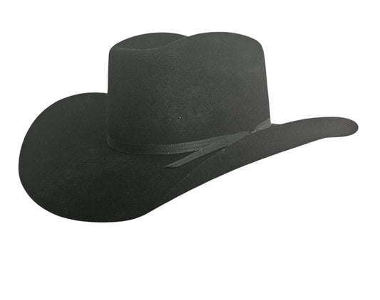 CODY JR RANCH-WORN KIDS BLACK WOOL