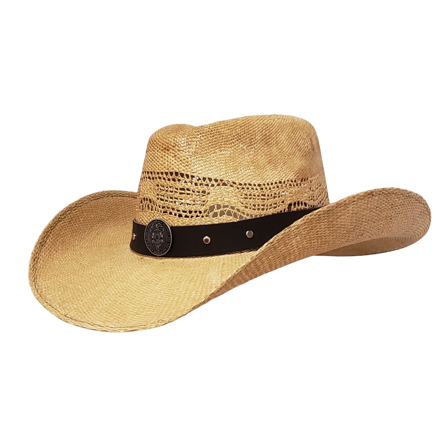 Bangora Straw Brown Hat