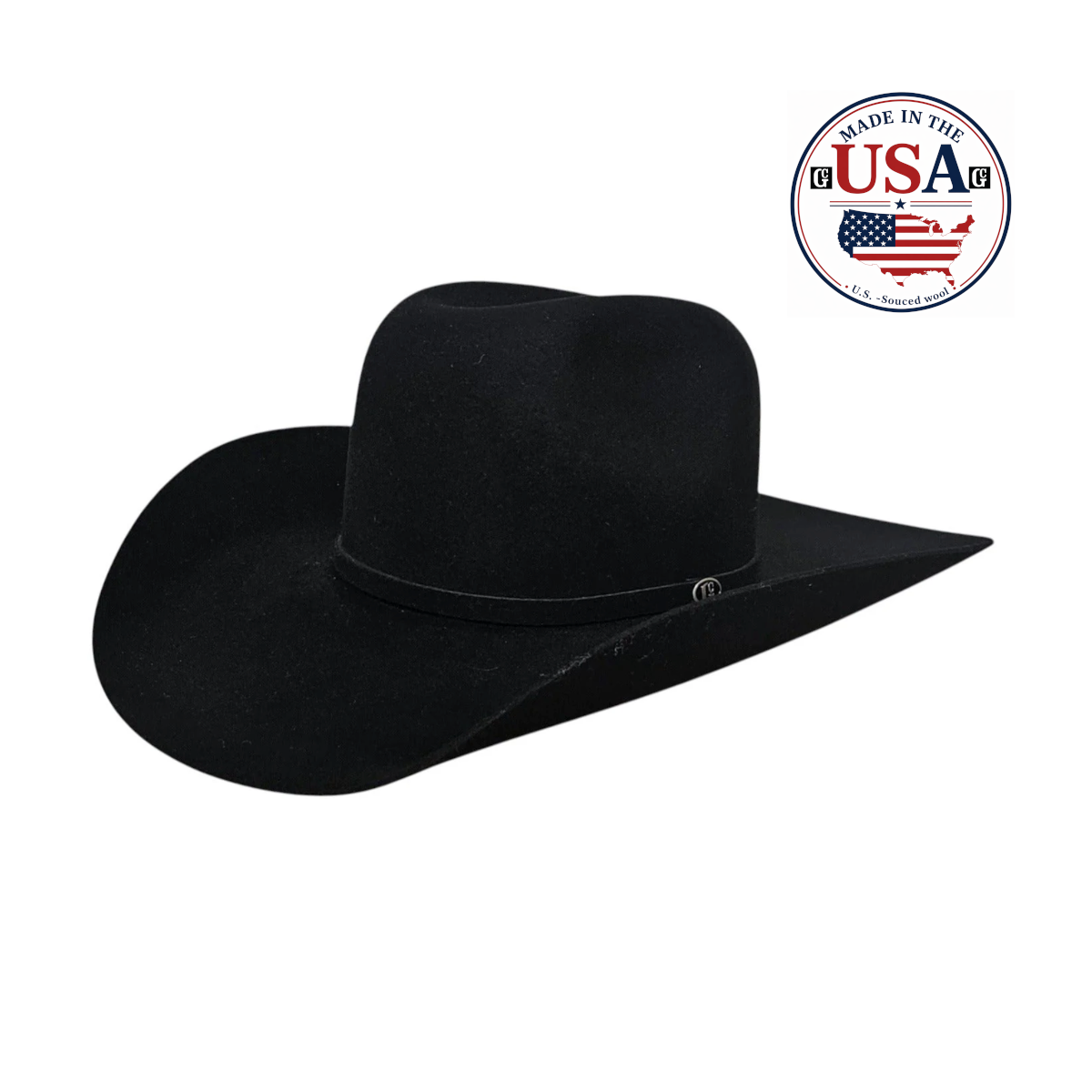 MONTANA BLACK 5X WOOL USA