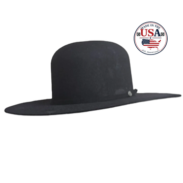 OPEN CROWN BLACK 5X WOOL USA
