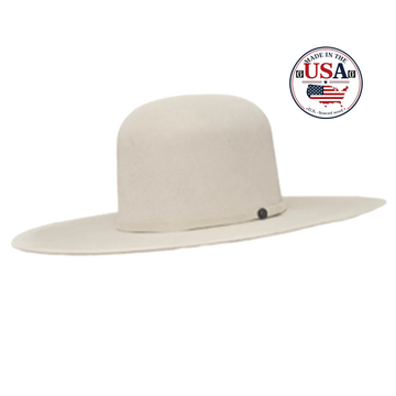 OPEN CROWN SILVER BELLY 5X WOOL USA