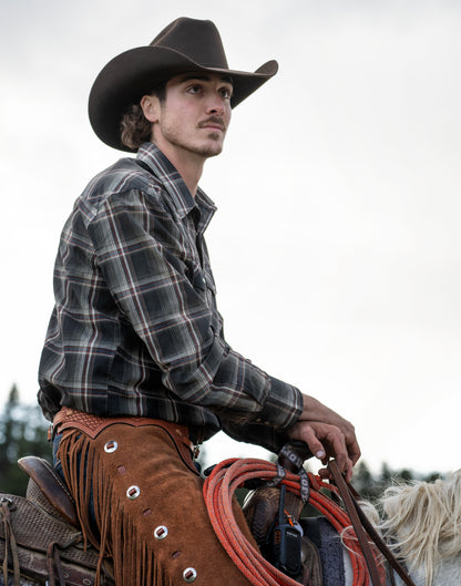 Memphis Brown 6X rabbit blend felt cowboy hat by Gone Country Hats