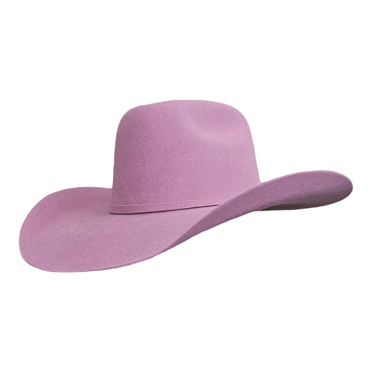 American Mauve Wool Cashmere Cowboy Hat – Premium Western Hat for Rodeos & Outdoor Fashion