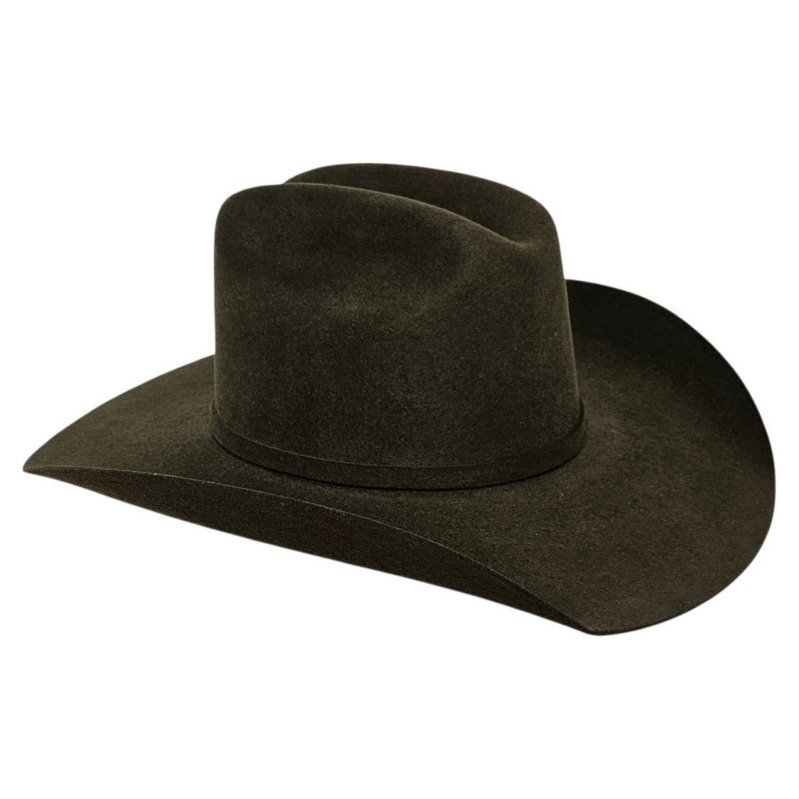 American Olive 5X Wool Cattleman, left side