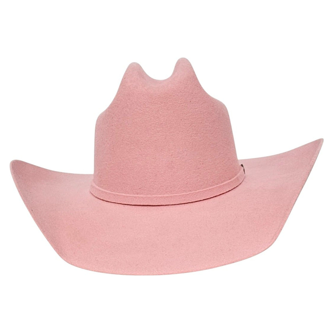 American Pink 5X Wool Cattleman, front