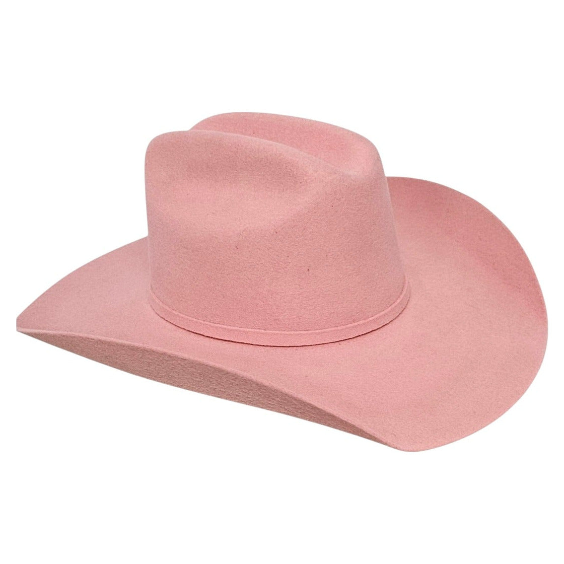 American Pink 5X Wool Cattleman, right side