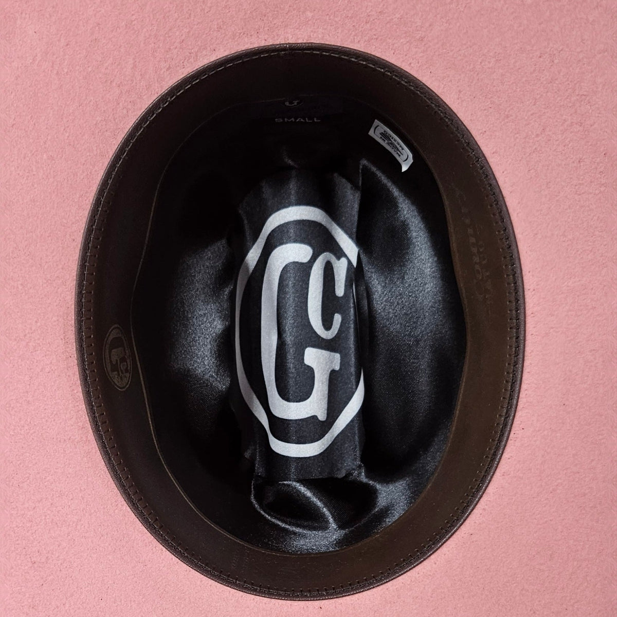American Pink 5X Wool Cattleman, sweatband and liner