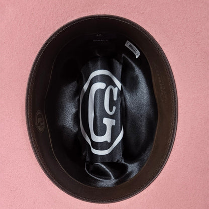 American Pink 5X Wool Cattleman, sweatband and liner