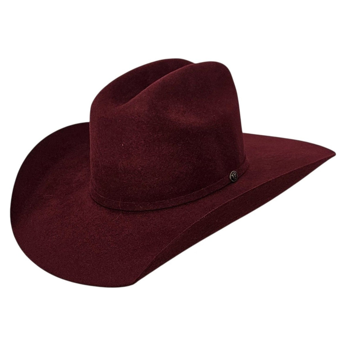 American Wine 5X Wool Cattleman, left side
