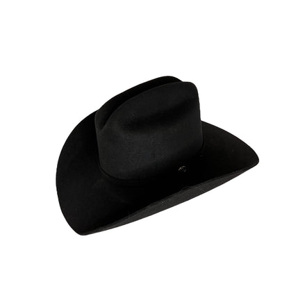 Backroads Black cowboy hat in a wool cashmere blend, designed for style and durability