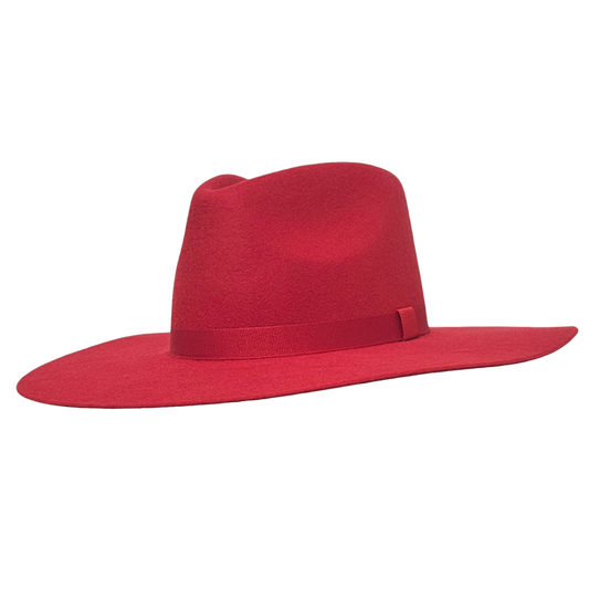 Drifter Red wool cashmere cowboy hat with a classic Western look and premium quality