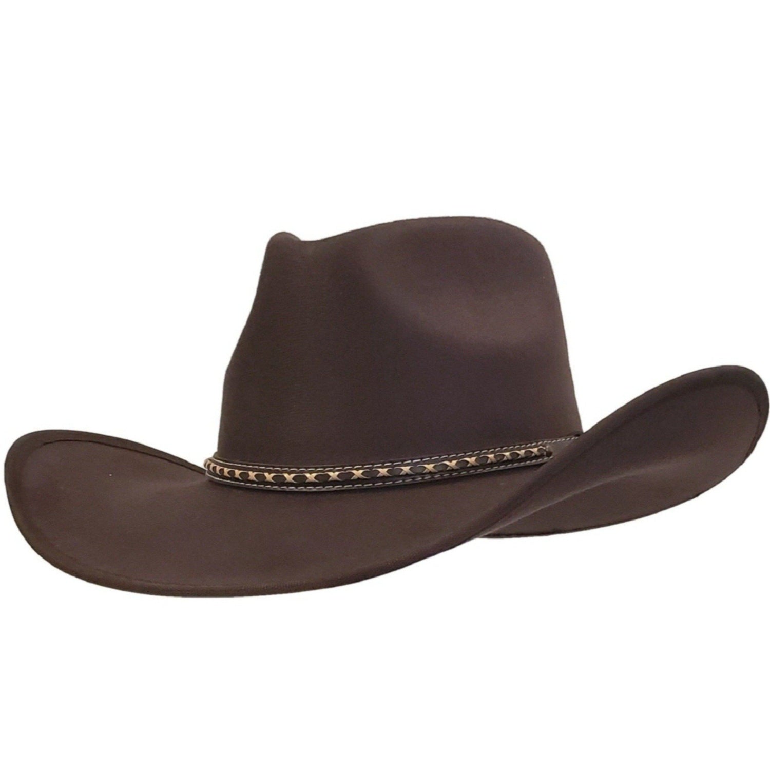Durango Brown Cotton cowboy hat – a rugged and stylish Western hat from the Renegade Series, perfect for ranchers, rodeo, and country wear