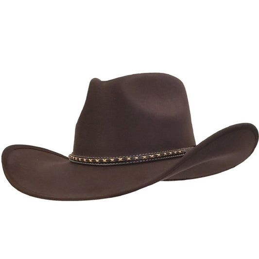 Durango Brown Cotton cowboy hat – a rugged and stylish Western hat from the Renegade Series, perfect for ranchers, rodeo, and country wear