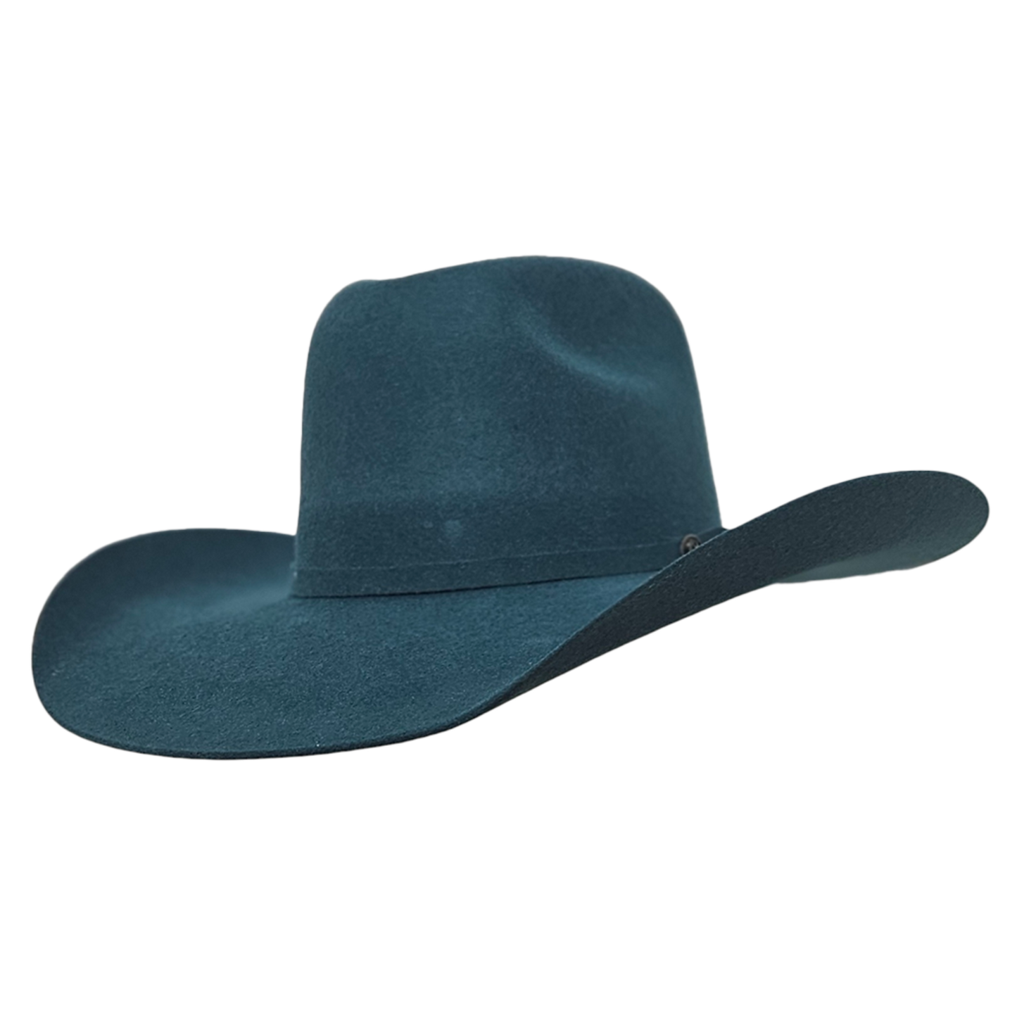 American Teal Wool Cashmere Cowboy Hat – Stylish Western Hat for Rodeos & Country Fashion