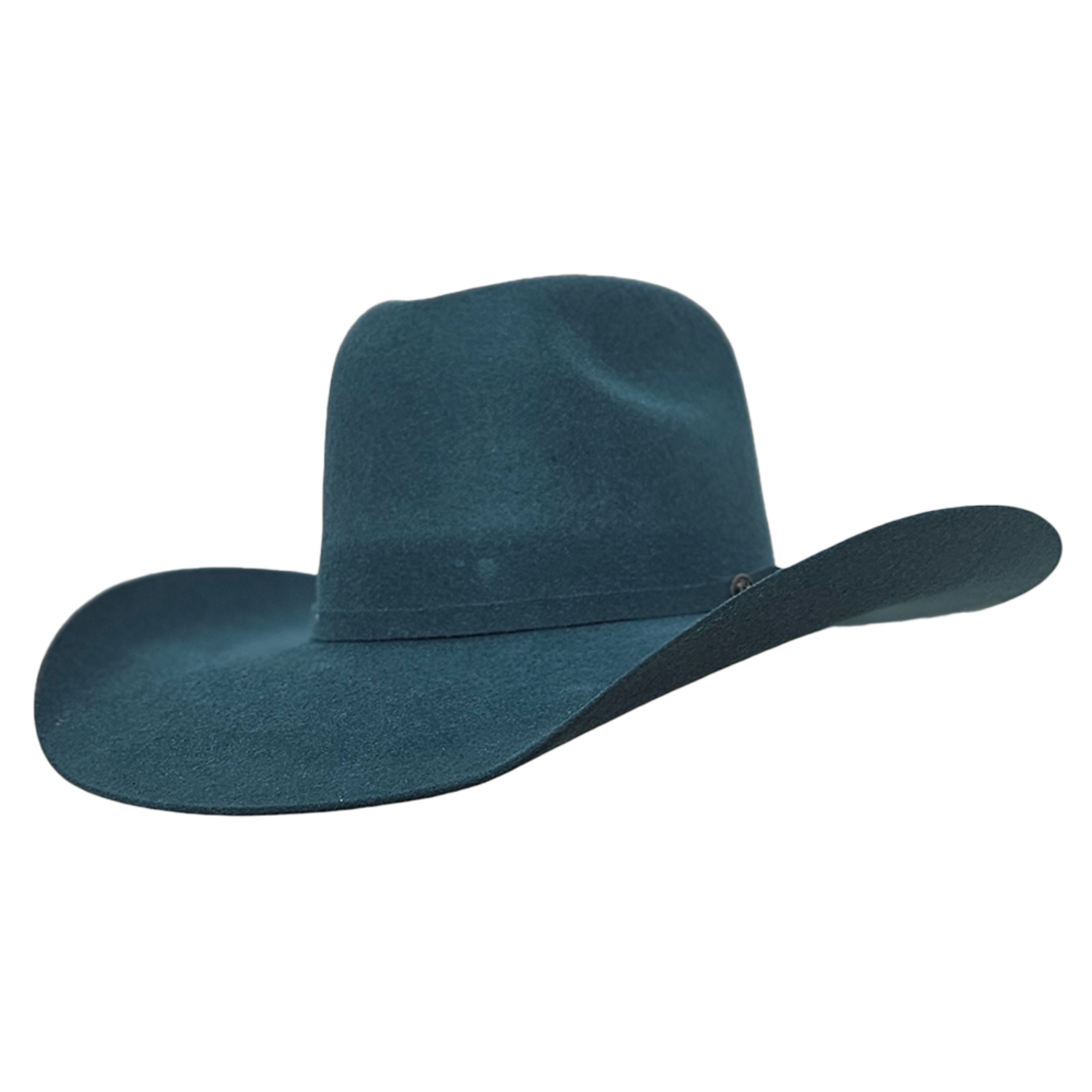 American Teal Wool Cashmere Cowboy Hat – Stylish Western Hat for Rodeos & Country Fashion