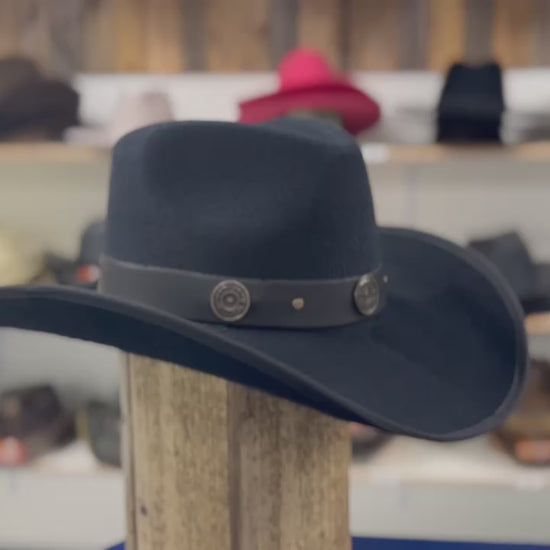 Best brown cotton cowboy hat – Double Barrel Western hat for rodeo riders, country music fans, and outdoor adventurers
