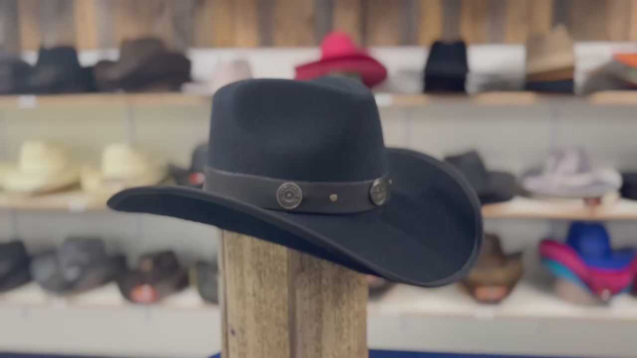 Best brown cotton cowboy hat – Double Barrel Western hat for rodeo riders, country music fans, and outdoor adventurers