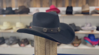 Best brown cotton cowboy hat – Double Barrel Western hat for rodeo riders, country music fans, and outdoor adventurers