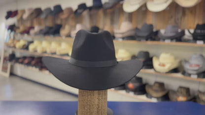 DURANGO BLACK 5X WOOL CASHMERE