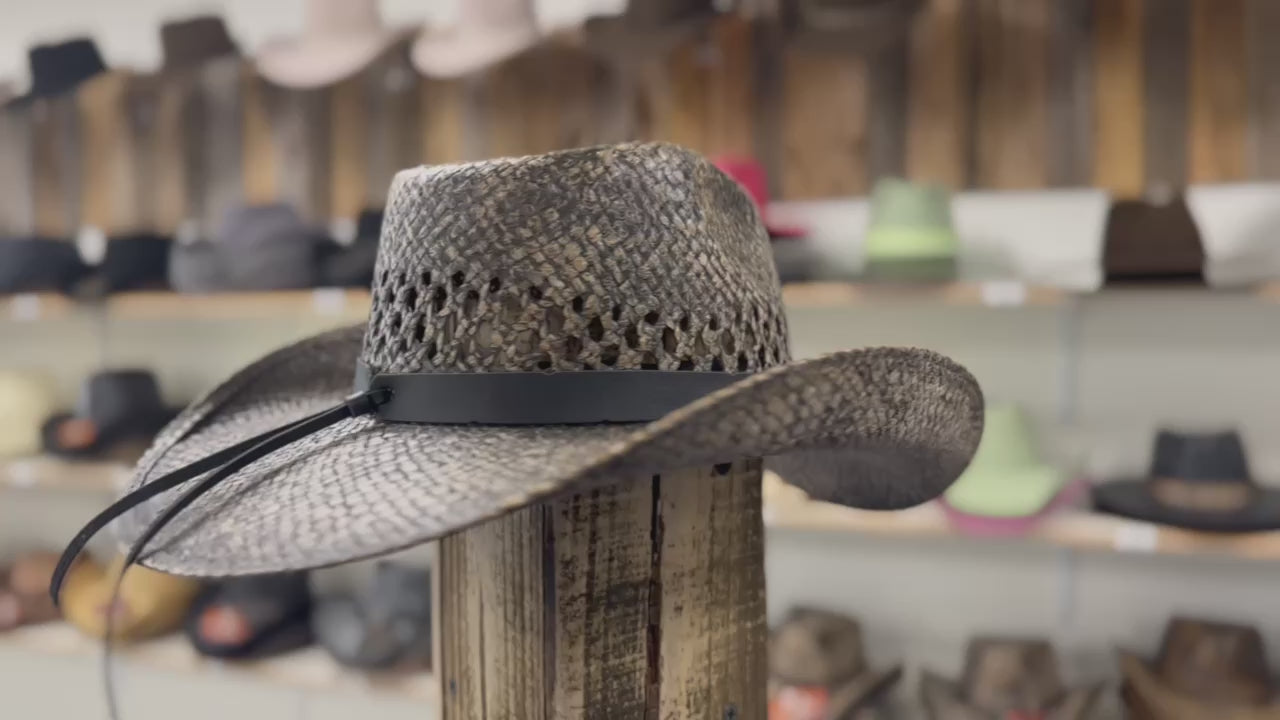Brown & Black tones Cowboy Hat