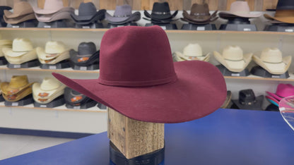 BIG SKY BLACK CHERRY 5X WOOL CASHMERE