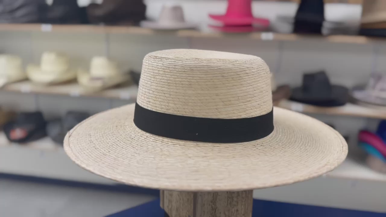 Bolero Natural Cowboy Hat – Classic Western Style, Wide Brim, High Crown