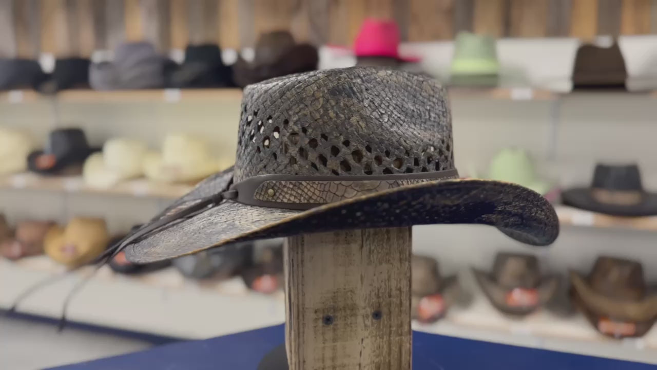 Western Viper Hat – High-Quality Cowboy Hat for Ranch and Rodeo Enthusiasts