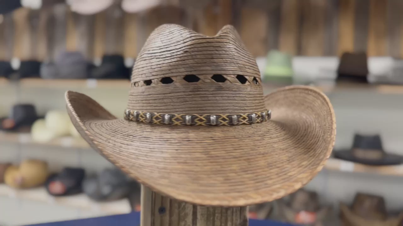 Best Brown Palm Cowboy Hat – Premium Western Straw Hat for Work & Fashion
