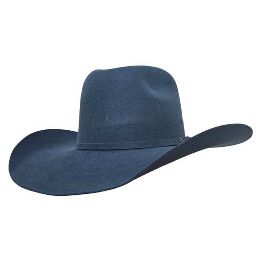 American Blue Wool Cashmere Cowboy Hat – Premium Western Hat for Rodeos & Outdoor Events