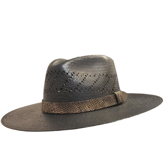 Shantung straw hat for men