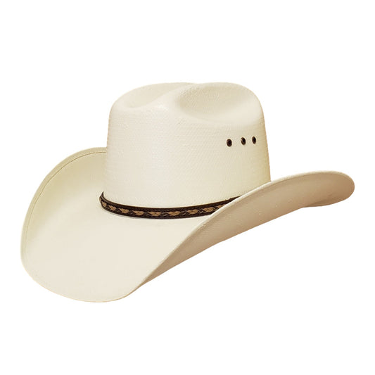Shantung Straw Roper Look Modern Cowboy Attitude.