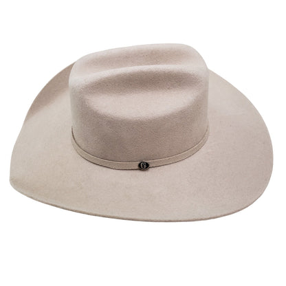 Cashmere Wool Blend Western Hat top view