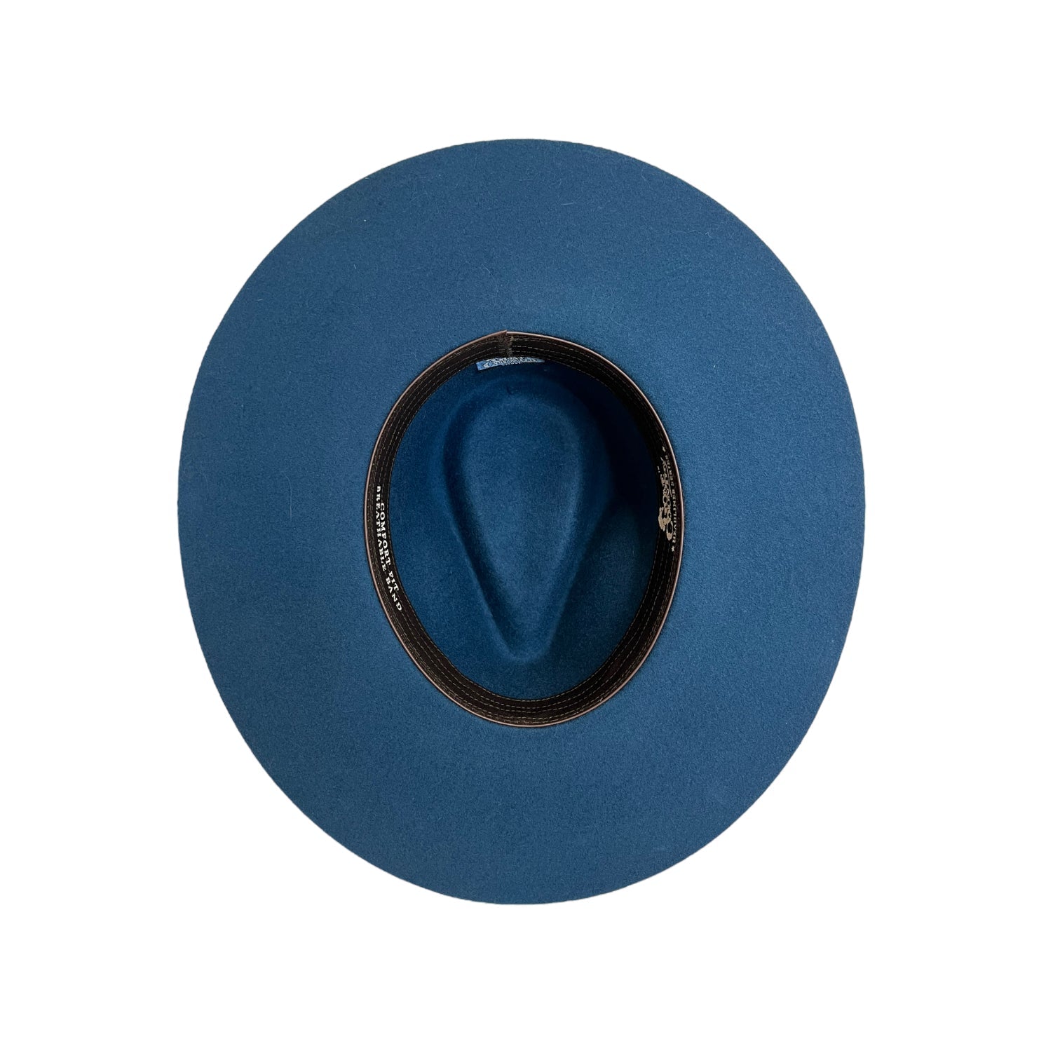 Stylish Drifter Blue wool cashmere cowboy hat for men and women, made for comfort and durability